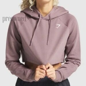Gymshark Cropped Hoodie Size Medium